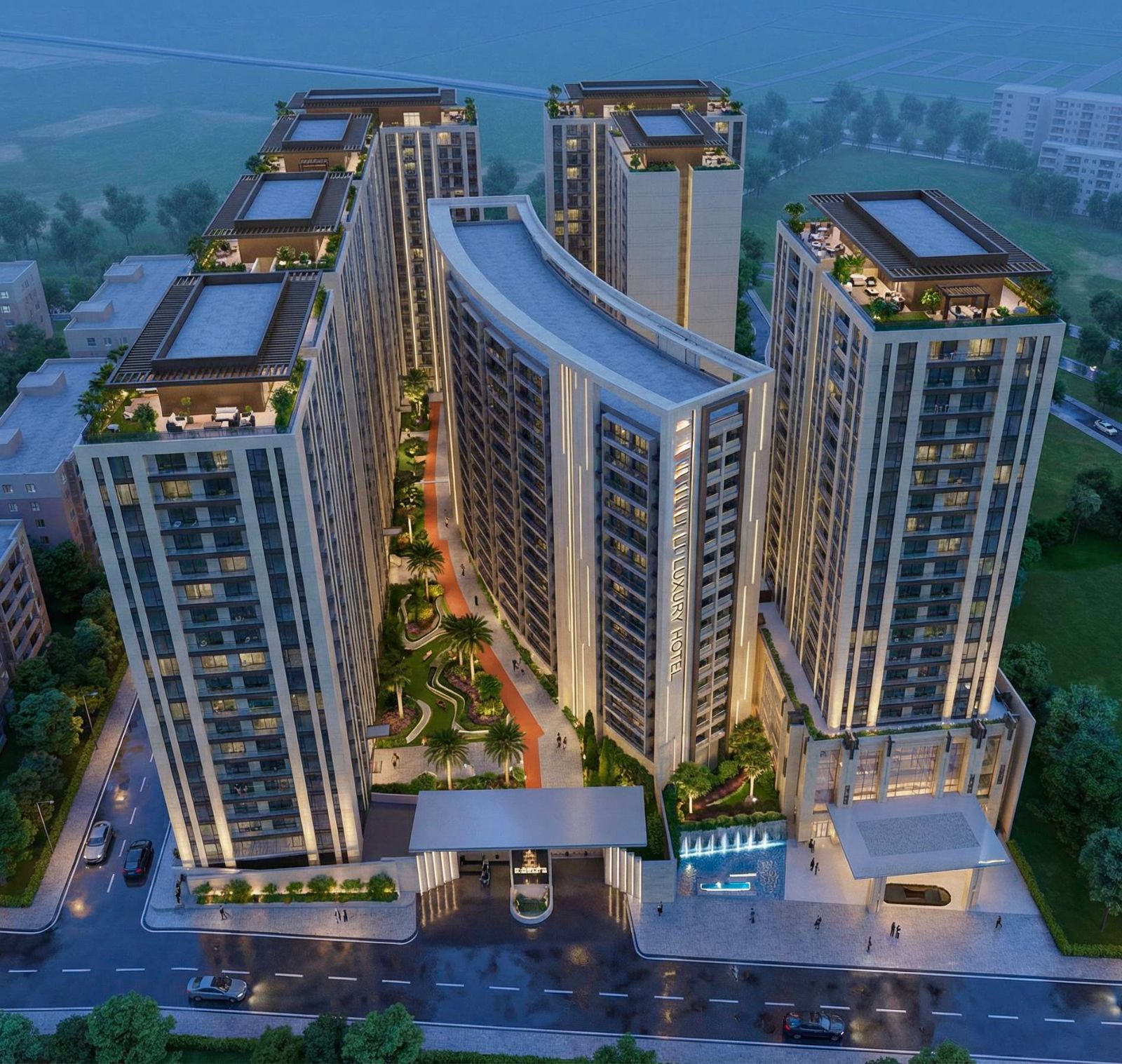 5* luxury compound Appartment around CMC