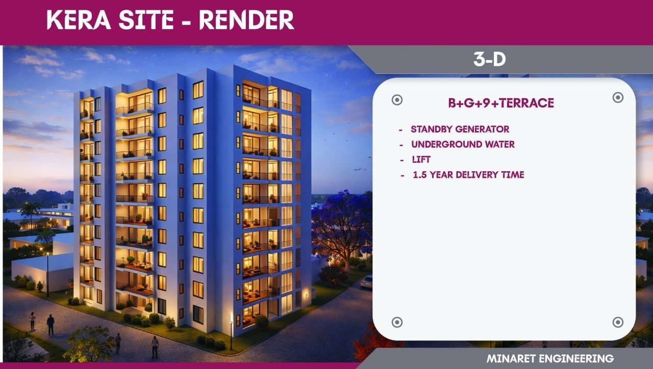 Modern 2BDRM Apartments in Kera