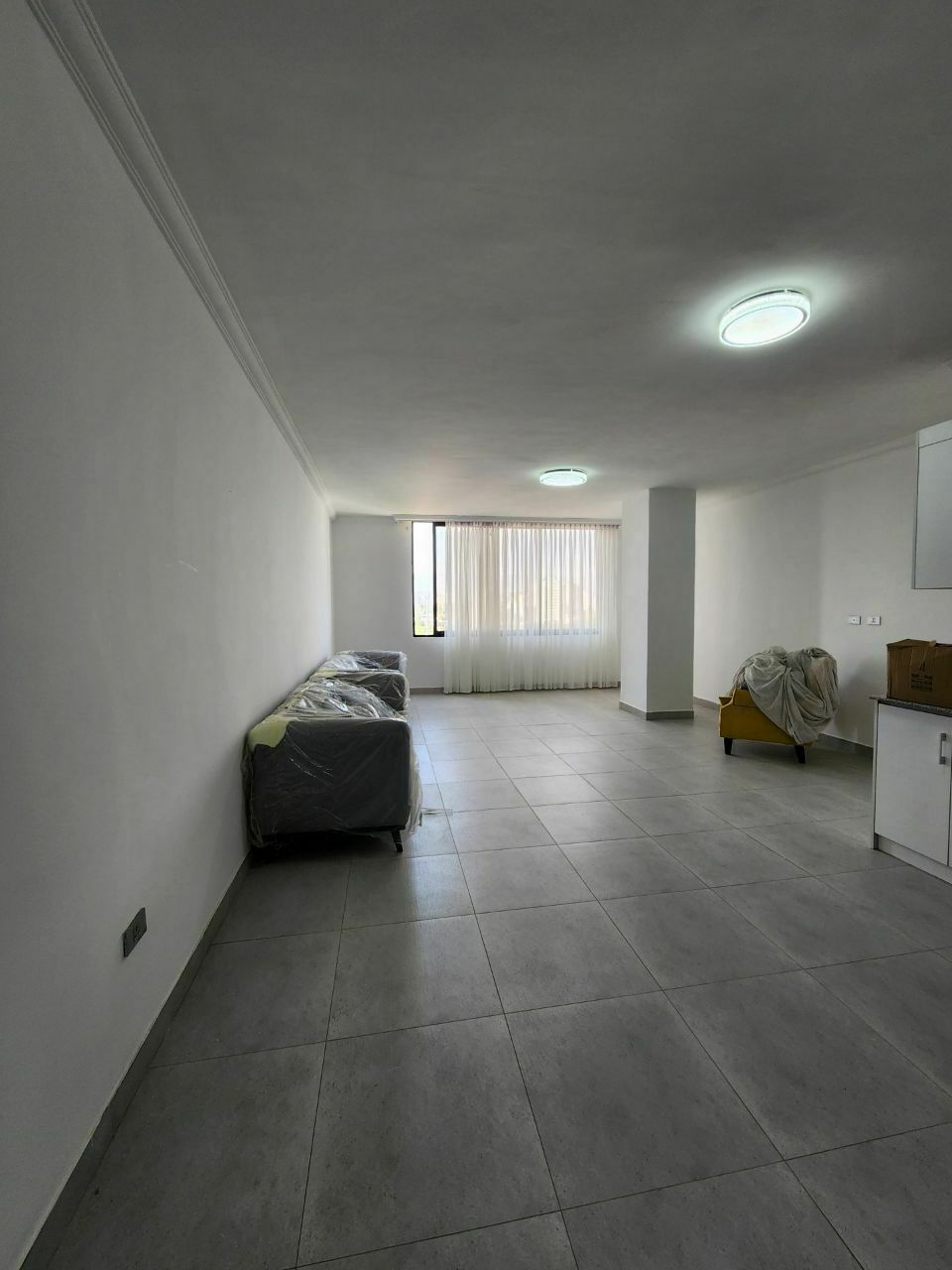 Finished two bedroom apartment